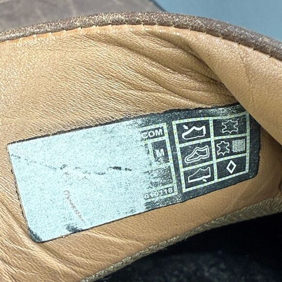 Keen Men's Austin leather shoes chocolate brown size 12 - Picture 7 of 8